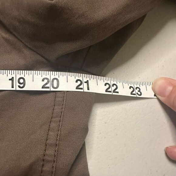 All Saints Brown utility jacket corduroy neck medium - Picture 6 of 8